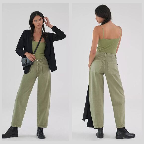 New Anthropologie Pilcro The Breaker Relaxed Jeans - Size 32 Waist - Picture 1 of 7
